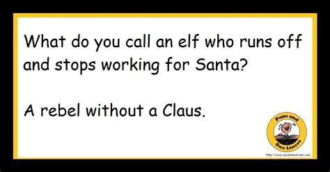Elf Jokes Puns And One Liners