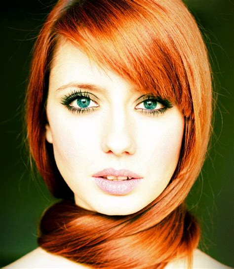 Gorgeous And Shiny Red Hair Beauty Photography Glazemoo