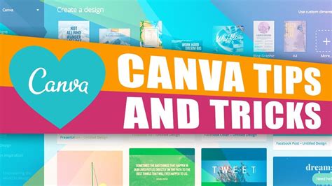 Canva Tutorial 5 Canva Tips And Tricks For Beginners Youtube