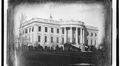 The First Ever Photograph Of The White House Was Taken 170 Years Ago