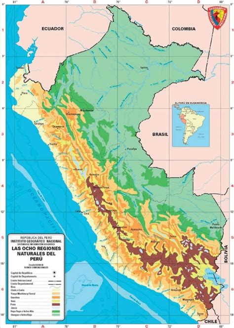 Las 8 Regiones Naturales Del Perú