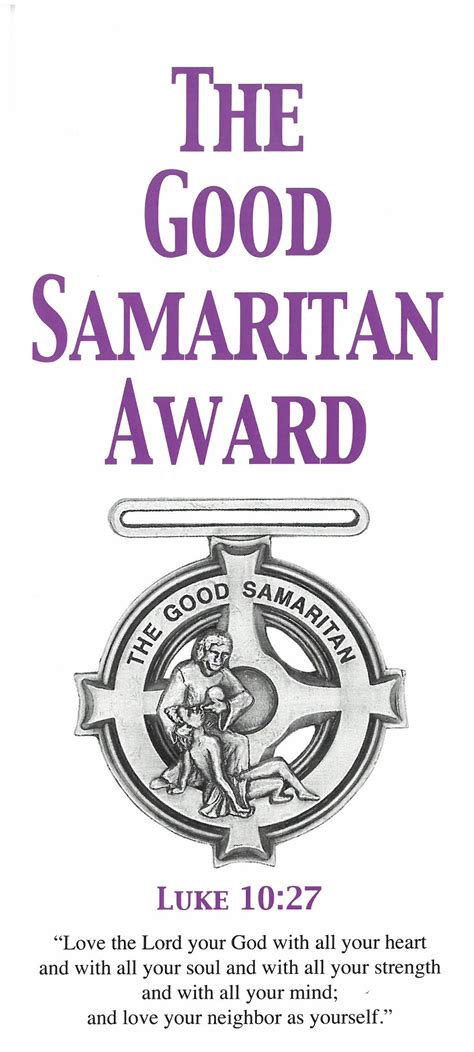 Good Samaritan Award Brochure · United Methodist Men