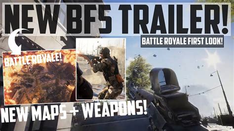 Battlefield 5 Battle Royale Gameplay Gamescom Trailer Breakdown
