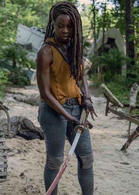 Michonne Twd In 2021 The Walking Dead Walking Dead Show Beautiful