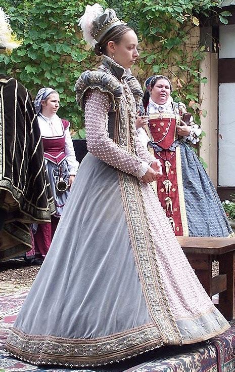 Elizabethan Pink Gown Tudor Costume