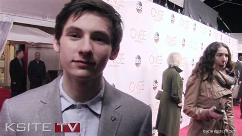 Jared Gilmore Once Upon A Time 100th Episode Red Carpet Interview