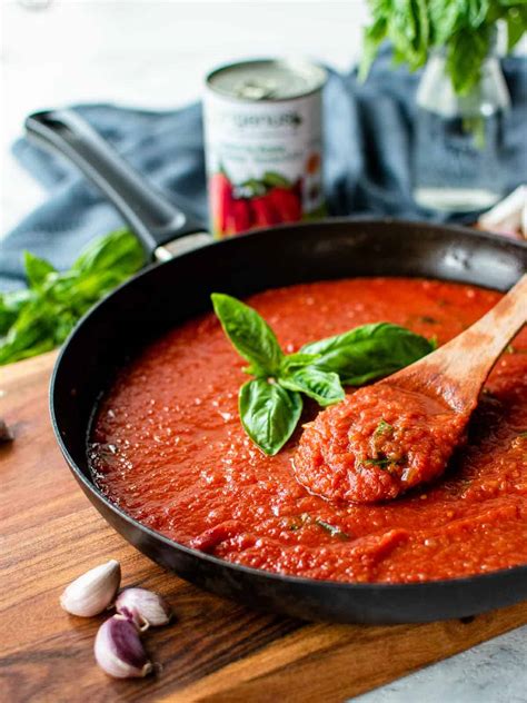San Marzano Tomato Sauce 30 Minute Recipe Marcellina In Cucina