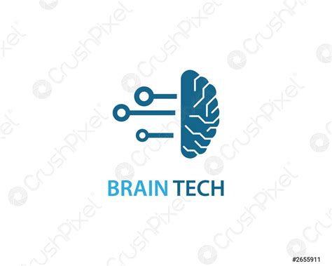 Brain Logo vector - stock vector 2655911 | Crushpixel