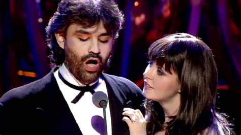 Sarah Brightman And Andrea Bocelli Time To Say Goodbye 1997 Video Ster