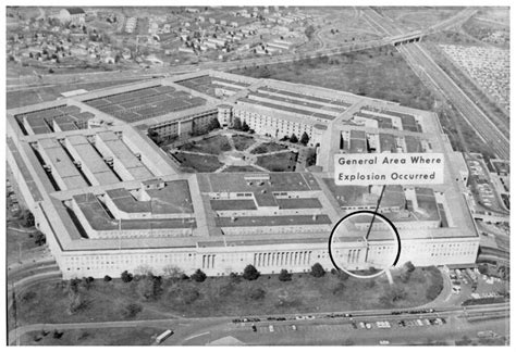 Location Of Pentagon Bomb 1972 The Circle In The Image