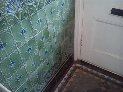 Original Edwardian Tiled Vestibule Vestibule Tile Floor Flooring