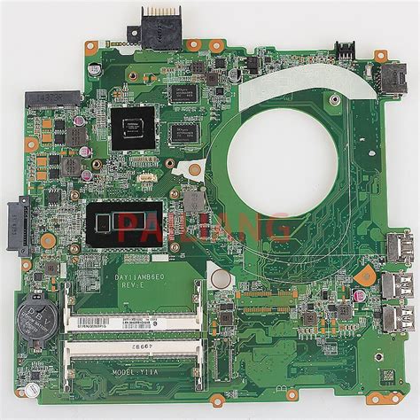 Laptop Motherboard For Hp Pavilion 15 P I7 Cpu Pc Mainboard Day11amb6e0
