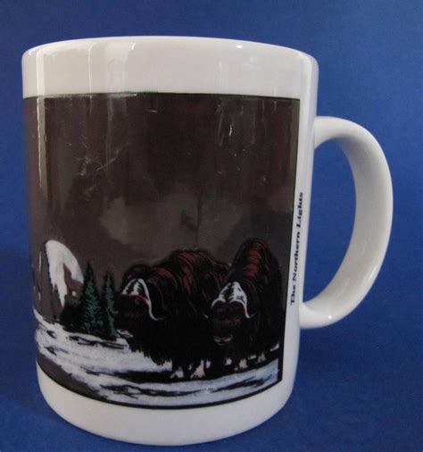Wondermugs The Northern Lights Coffee Mug Cup Featuring
