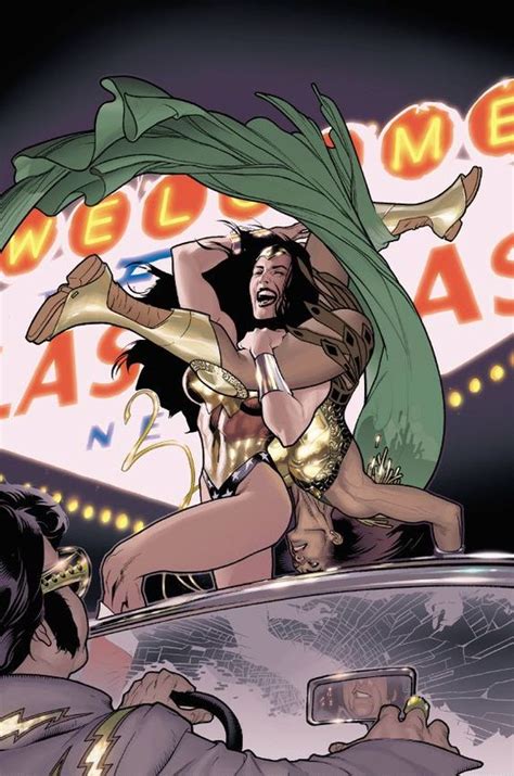 Wonder Woman Fighting Crime Winning At Blackjack
