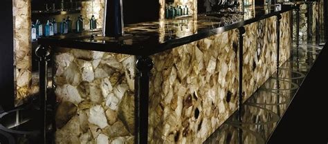 Think a backlit quartz countertop might be right for you? Translucent Creations | Ammonite | Backlit Marble ...