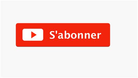 Sabonner 1 Bouton Youtube Image Png Transparent S Abonner Youtube Png