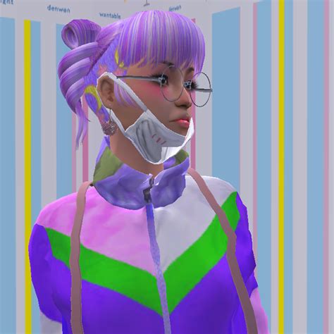 Mod The Sims Harajuku Iyahoi 4 Colourful Undercuts