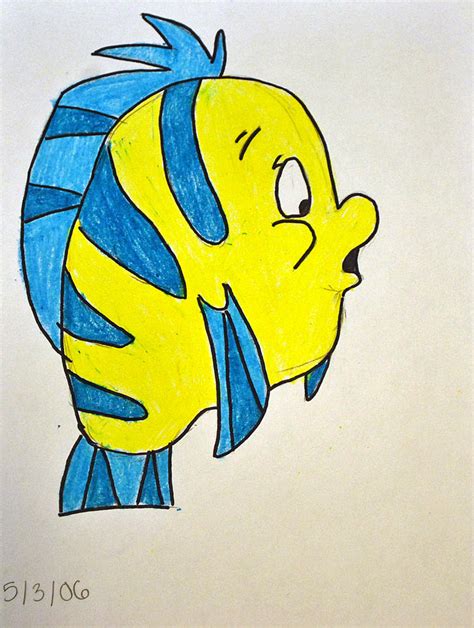 Flounder Drawing By Kg1507 On Deviantart