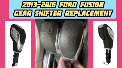 Ford Fusion Gear Shifter Replacement YouTube