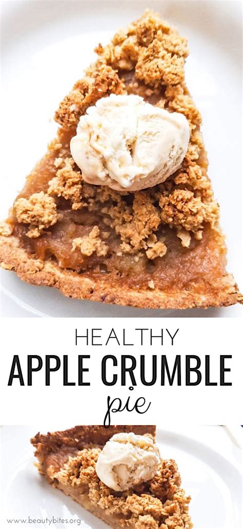 November 16, 2018 · published november 6, 2016. Healthy Homemade Apple Crumble Pie (Flourless, Vegan, GF) - Beauty Bites