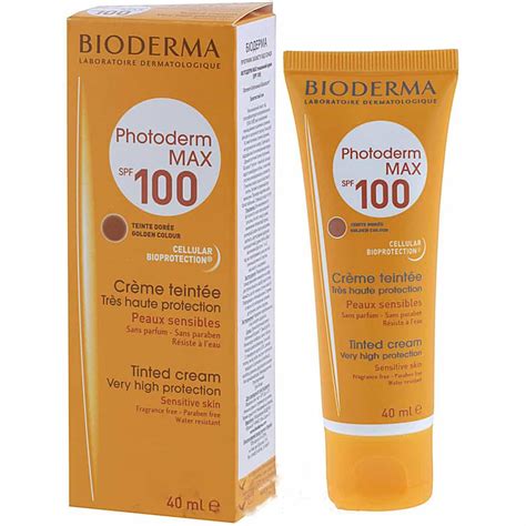 Bioderma Photoderm Spf100max Tinted Sun Cream 40ml Al Kindi Kuwait