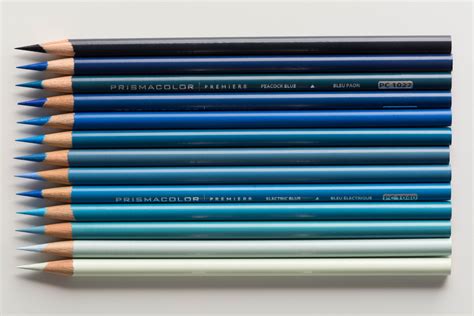 Warm Blues Color Pencil Drawing Pencil Drawings Catalogue Layout