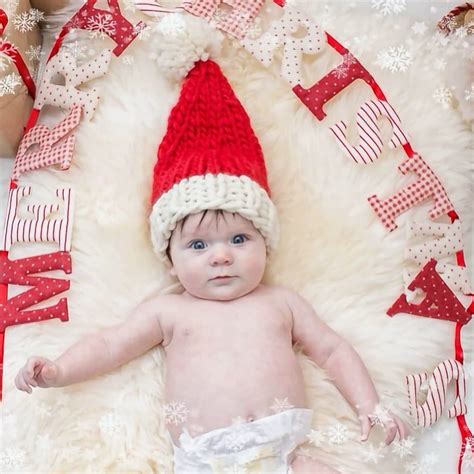 Knitted santa santa claus is coming to town vocals: Chunky Knitted Santa Hat | Handmade | Off The Wool
