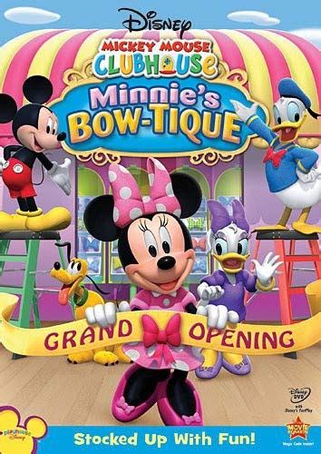 Mickey Mouse Clubhouse Minnies Bow Tique Dvd 2010 Na Japan