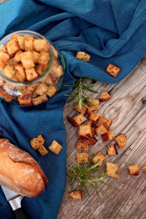 Croûtons maison à lail et aux herbes de Provence Croutons Maison