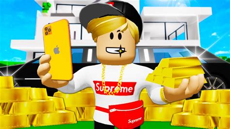 The Kid Billionaire A Roblox Movie Brookhaven Rp Youtube