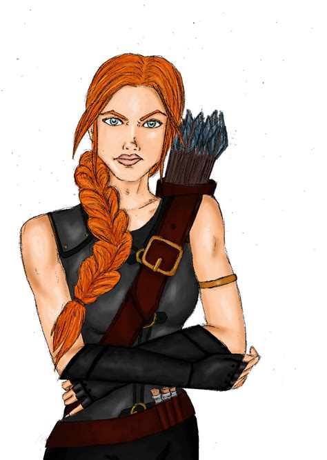 Female Archer By Alecella On Deviantart