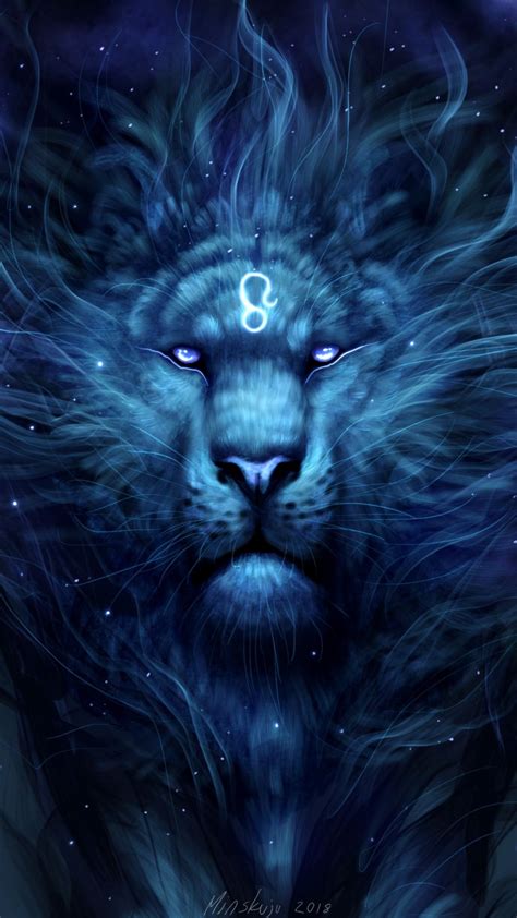 Lion Images Hd Lion In Galaxy Wallpaper Download Mobcup