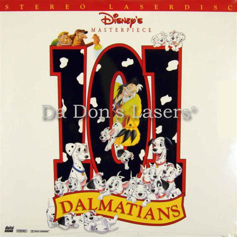 101 Dalmatians Laserdisc Rare Laserdiscs Disney Pictures