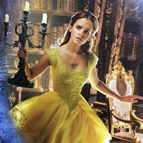 Emma Watson New Pictures Of Emma Watson As Belle From Beauty And The