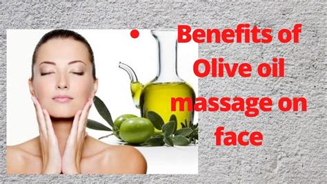 Olive Oil Massage On Face Youtube