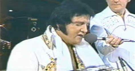 Elvis Presleys Last Ever Performance On Camera It Gives Me Chills