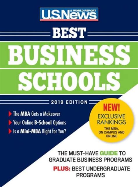 Best Business Schools 2019 U S News And World Report Casa Del Libro