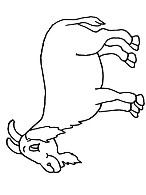 After all, a goat is unpretentious in food, it tolerates unfavorable climatic conditions such as extreme heat or cold. Mountain Goat Cartoon - Coloring Home