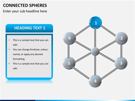 Connected Spheres Powerpoint Template