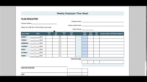 How to fax a pdf from gmail. How To Fill Out A Timesheet - YouTube