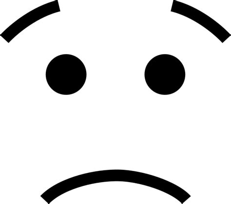 Smiley Emoticon Sadness Clip Art Red Sad Face Png Download 582596
