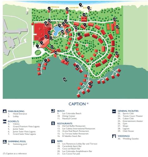 Melia Cayo Coco Map Travel Resort Maps