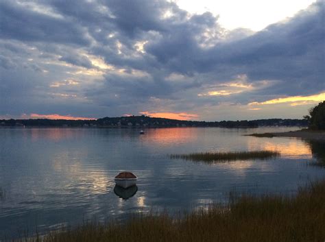 Picture Of The Week Hingham Harbor At Dusk Boston Harbor