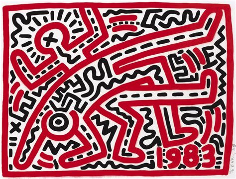 Keith Haring 1958 1990 Untitled 1980s Prints And Multiples