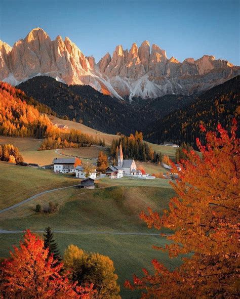 Autumn In The Dolomites Italy Matthews Island