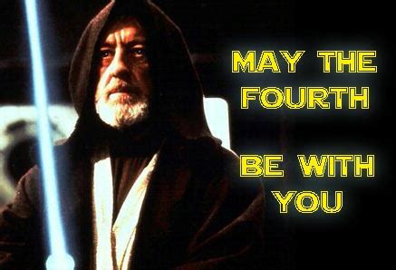 Why is the 4th of may every year a day specifically for star wars? Lo que dicen las voces: May the Fourth be with you
