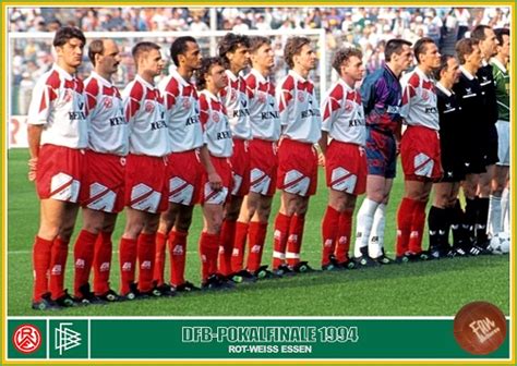 März 1994 um 13.04 uhr endgültig als frischgebackener lizenzloser zwangsabsteiger fest. Fan pictures - DFB-Pokalfinale 1994