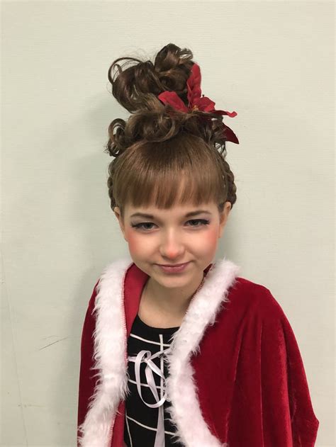 Cindy Lou Whoville Grinch Costume Play Halloween Grinch