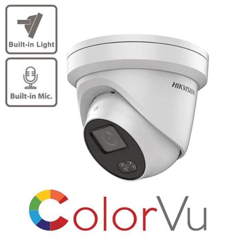 4mp Ip Ds 2cd2347g1 Lu Colorvu Hikvision Fixed Turret Network Camera