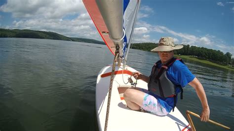 My First Time Sailing My 1980 Alcort Sunfish The Good The Bad And The